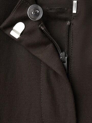 MANGO Wide leg Trousers 'CAN' in Brown