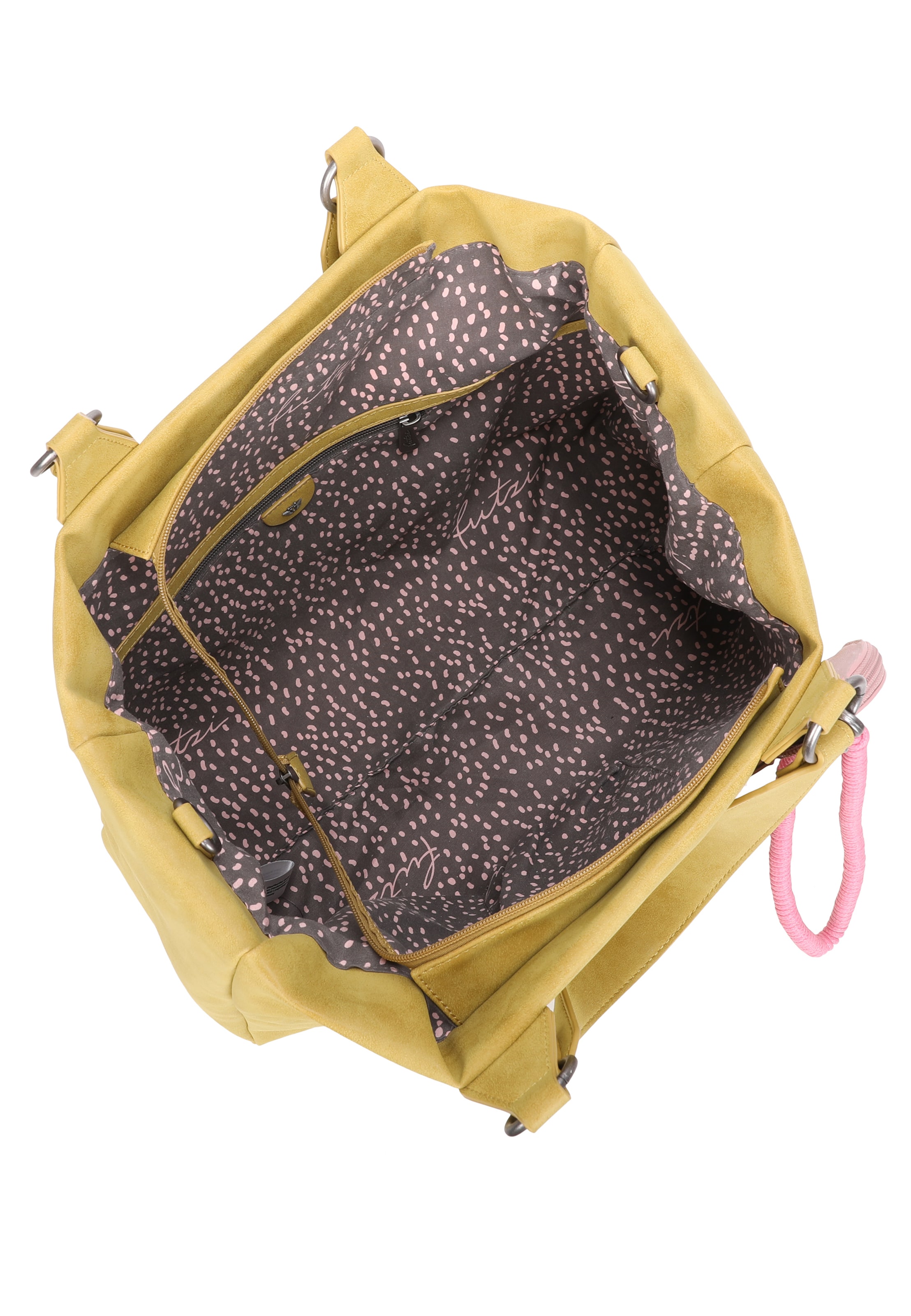 Fritzi aus Preußen Shopper 'Izzy  Vintage' in Yellow