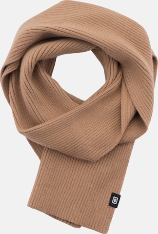 Écharpe Ombre en marron : devant