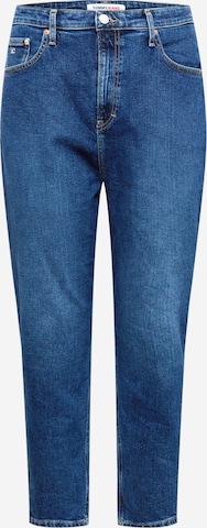 Tommy Jeans Curve Tapered Jeans in Blue: front