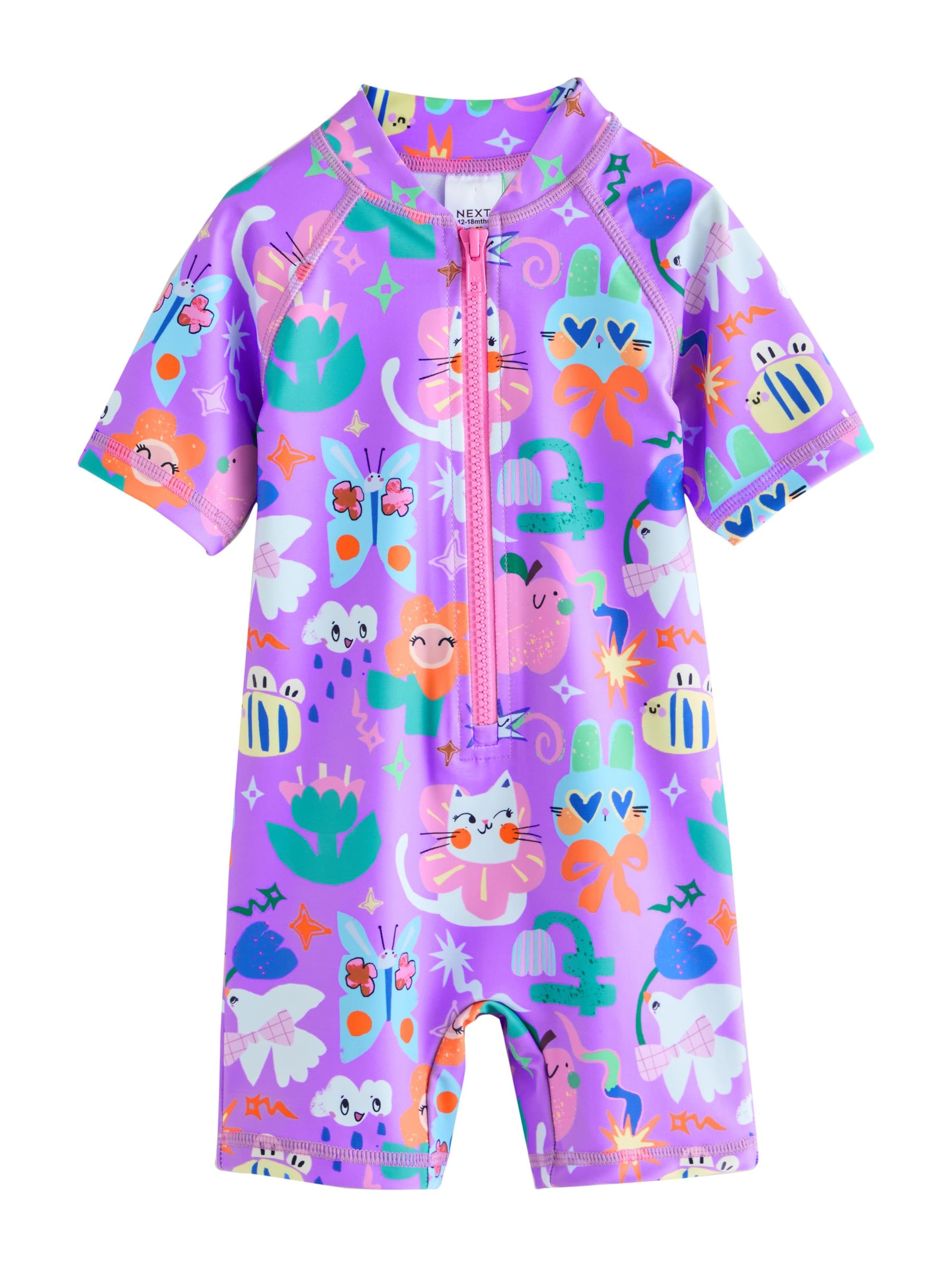 Next Ujumistrikoo, värv lilla: eest vaates