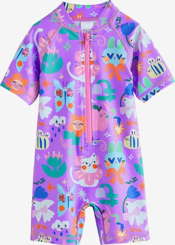 purpurinė Next Maudymosi kostiumėlis: priekis