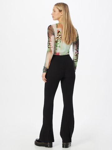 WEEKDAY Flared Trousers 'Orina' in Black