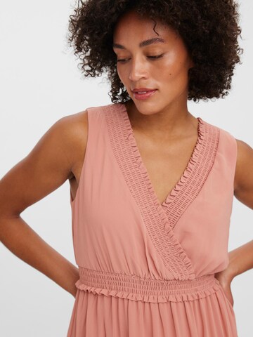 VERO MODA Kleid 'Dinna' in Pink