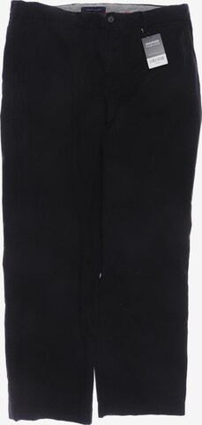 TOMMY HILFIGER Stoffhose 38 in Schwarz: predná strana