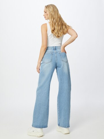 SHYX Wide leg Jeans 'Dena' i blå