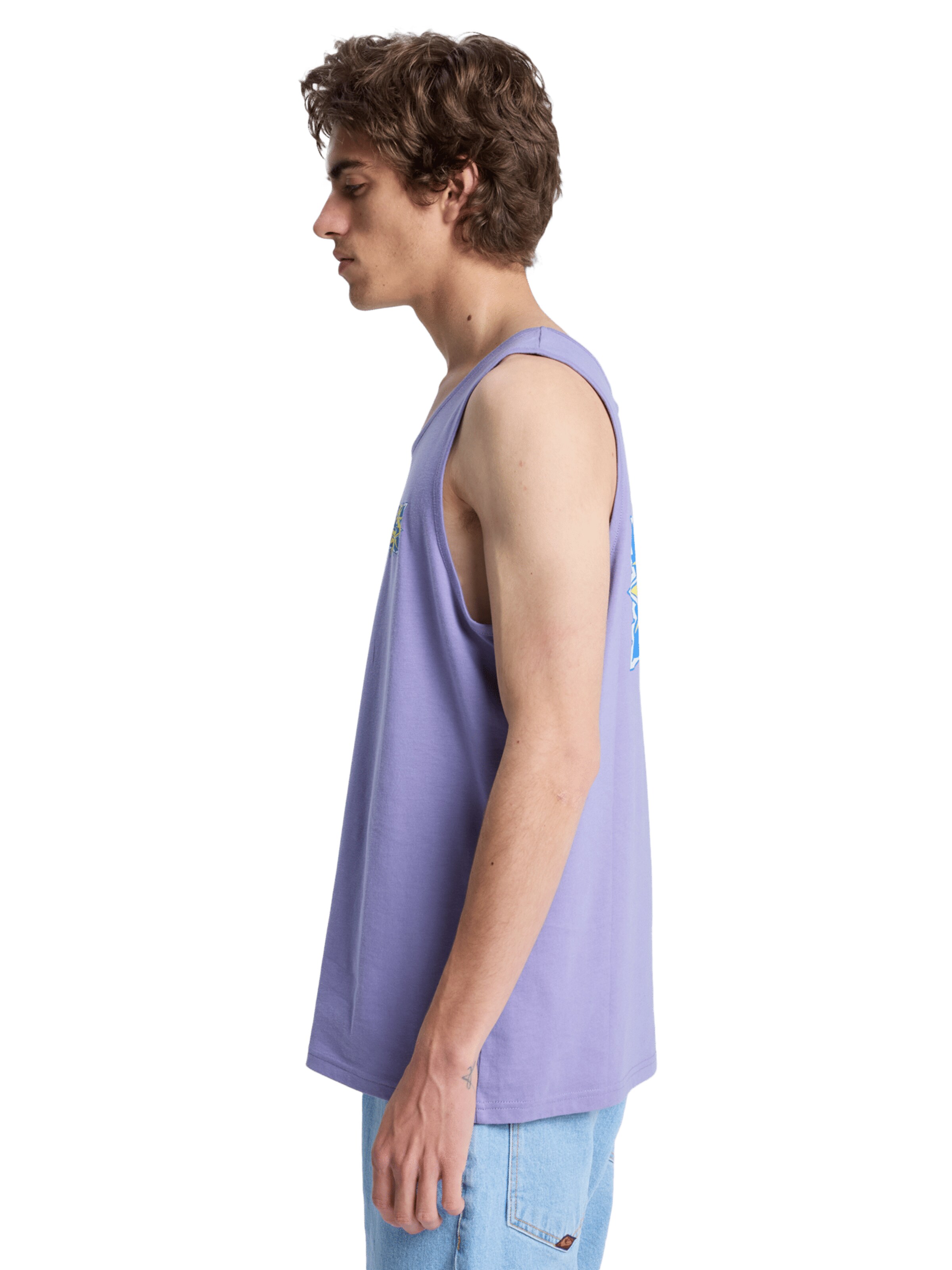 QUIKSILVER Top 'EV Starfish Stamp' in Lila