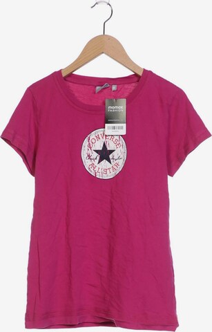 CONVERSE Top & Shirt in M in Pink: front