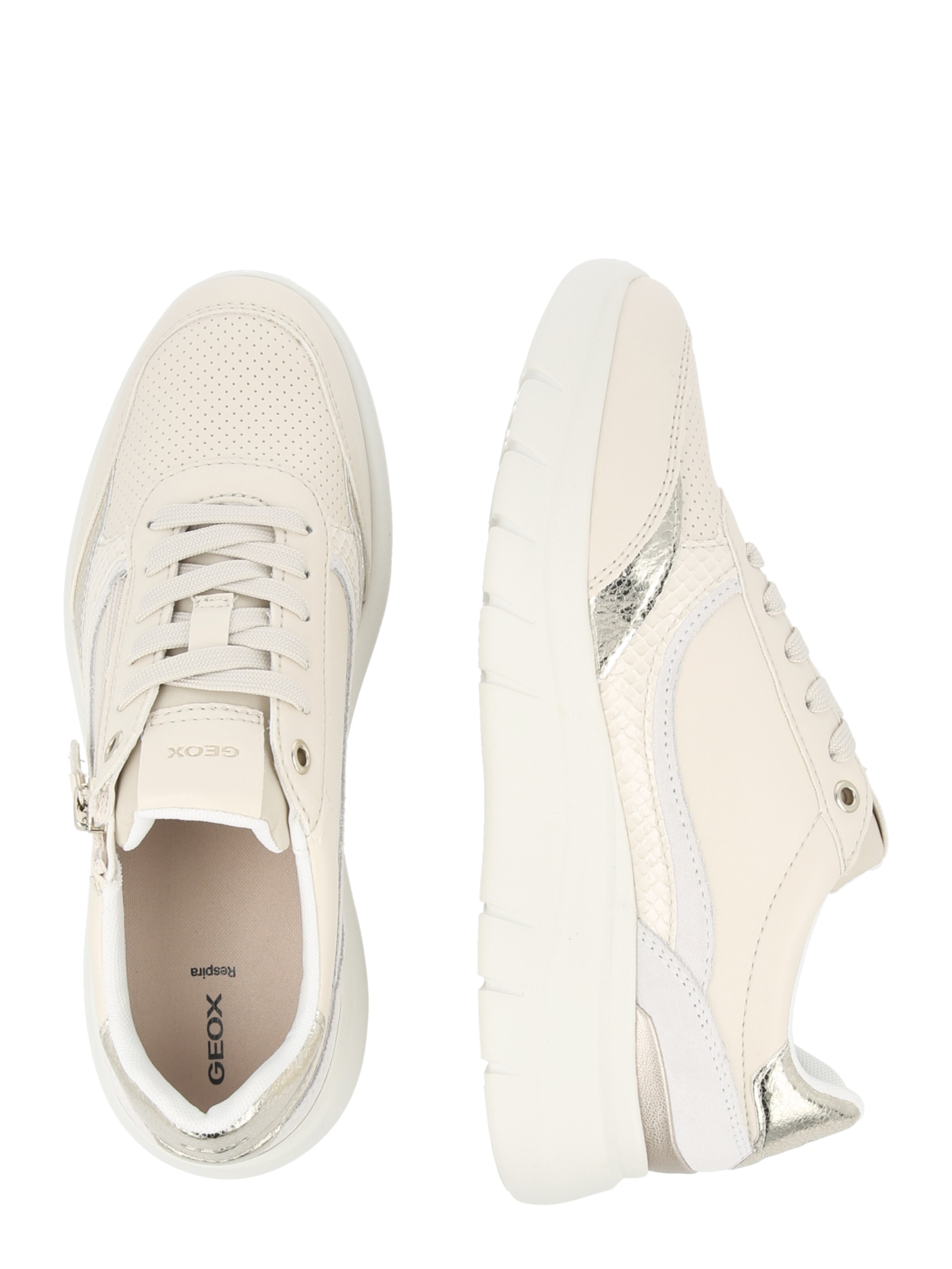 GEOX Nízke tenisky 'PLUMMERY' - Béžová