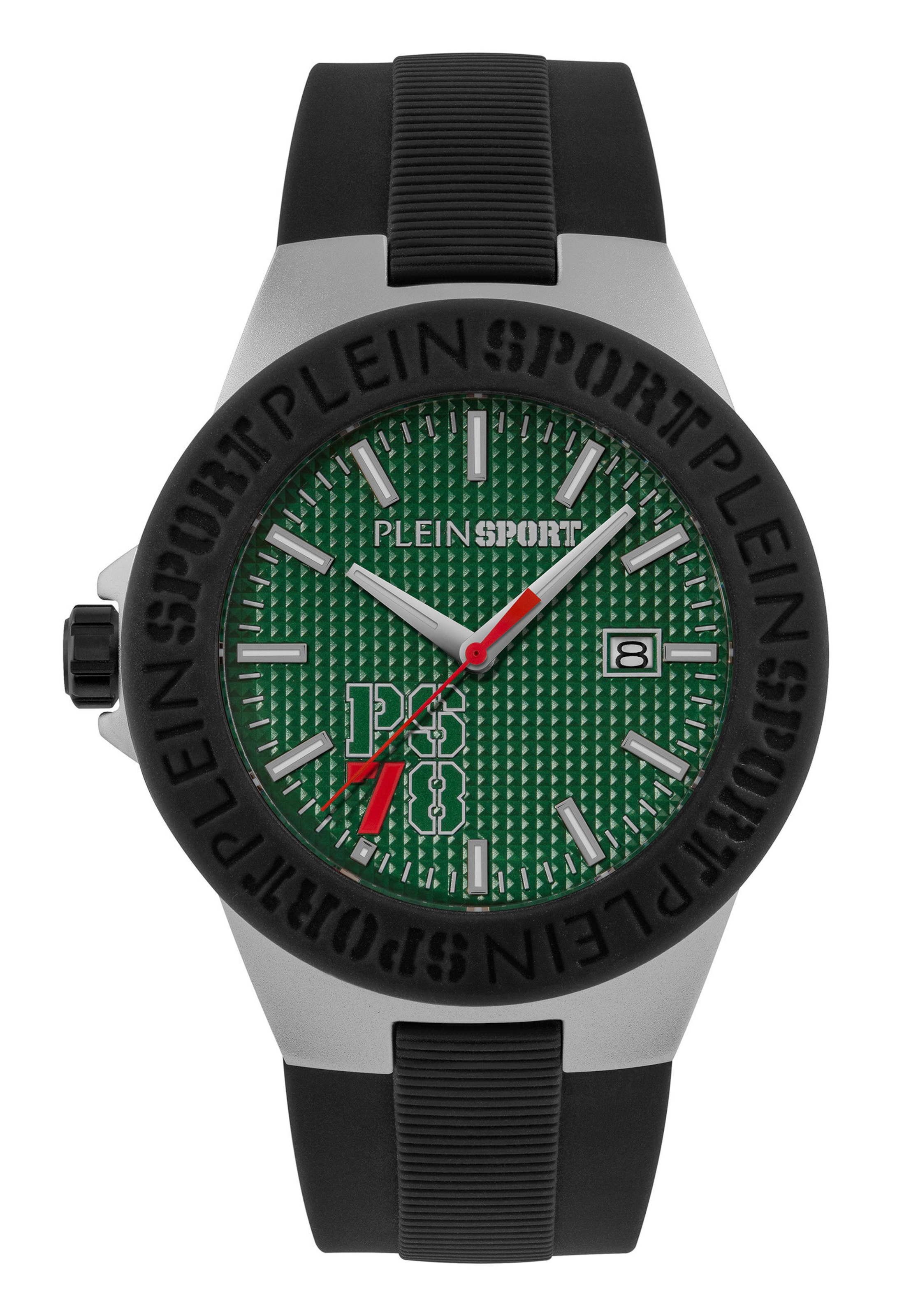 Orologio analogico 'Vortex' di Plein Sport in nero: frontale