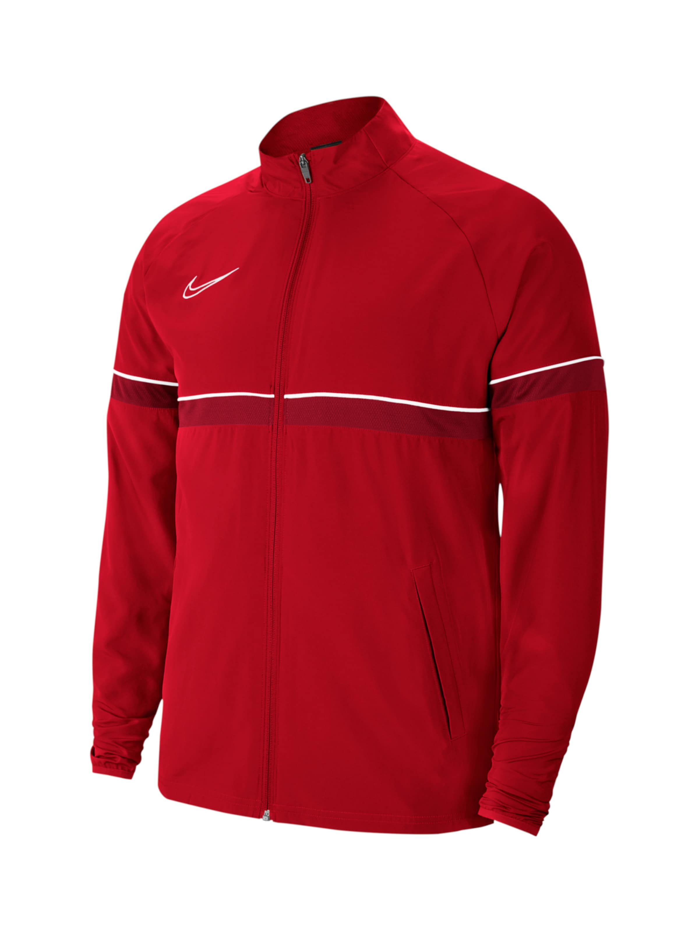 NIKE Sportjacke 'Academy 21' in Rot: Vorderseite