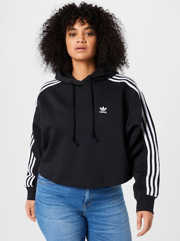 ADIDAS ORIGINALS Sweatshirt 'Adicolor Classics ' in Black: front