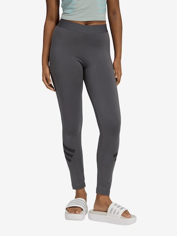 ADIDAS SPORTSWEAR Skinny Παντελόνι φόρμας 'Future Icons' σε γκρι: μπροστά