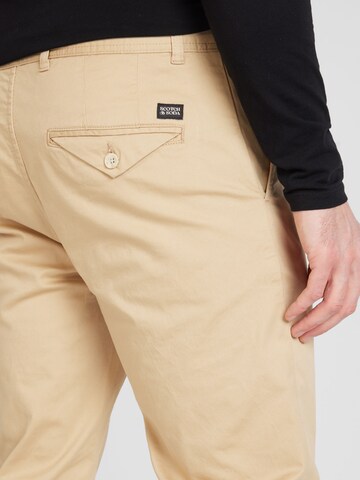 SCOTCH & SODA Regular Hose 'Essentials' in Beige