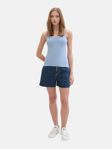 TOM TAILOR DENIM Loosefit Shorts in Blau