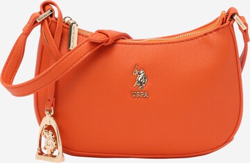 U.S. POLO ASSN. Taška přes rameno 'NewJones' – oranžová