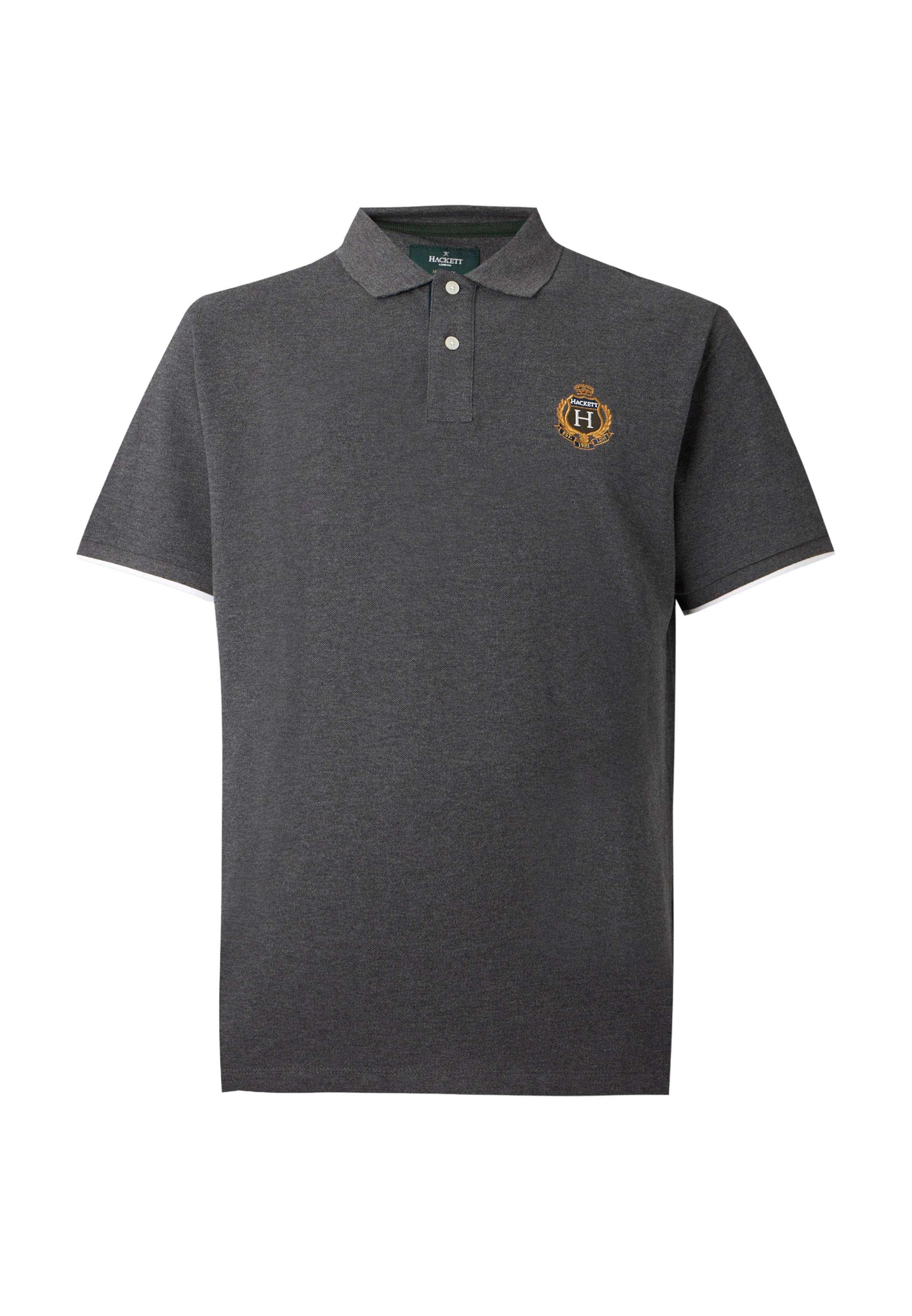 Hackett London Shirt 'HRTG' in Grey: front
