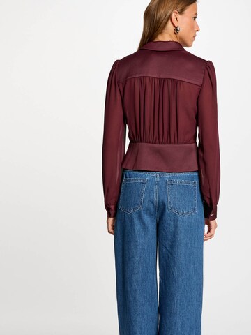 Morgan Bluse '232-CLOCLO' in Lila