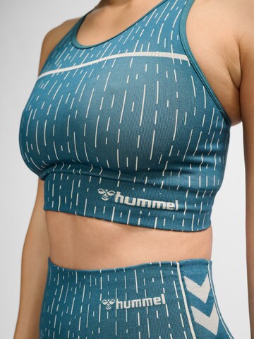 Hummel Bralette Sports Bra in Blue