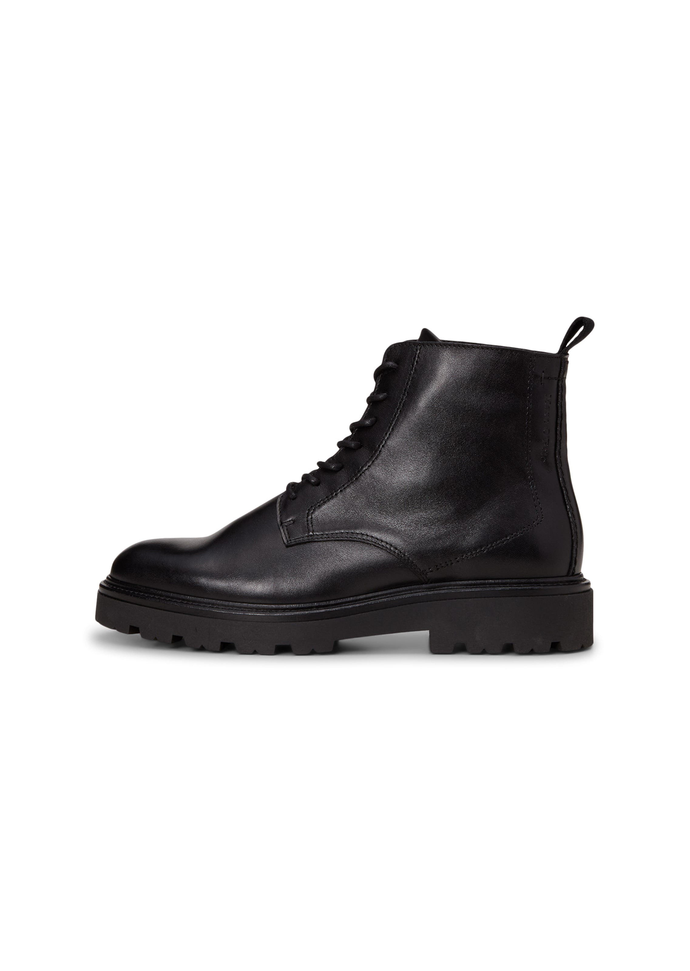 Marc O'Polo Lace-Up Boots in Black: front