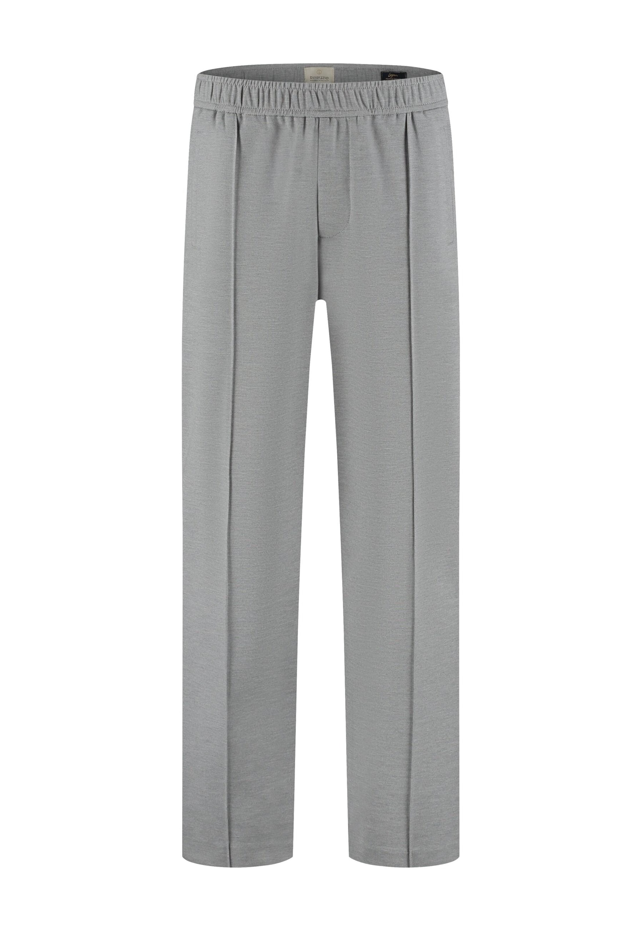 Dstrezzed Regular Bügelfaltenhose in Grau: Vorderseite