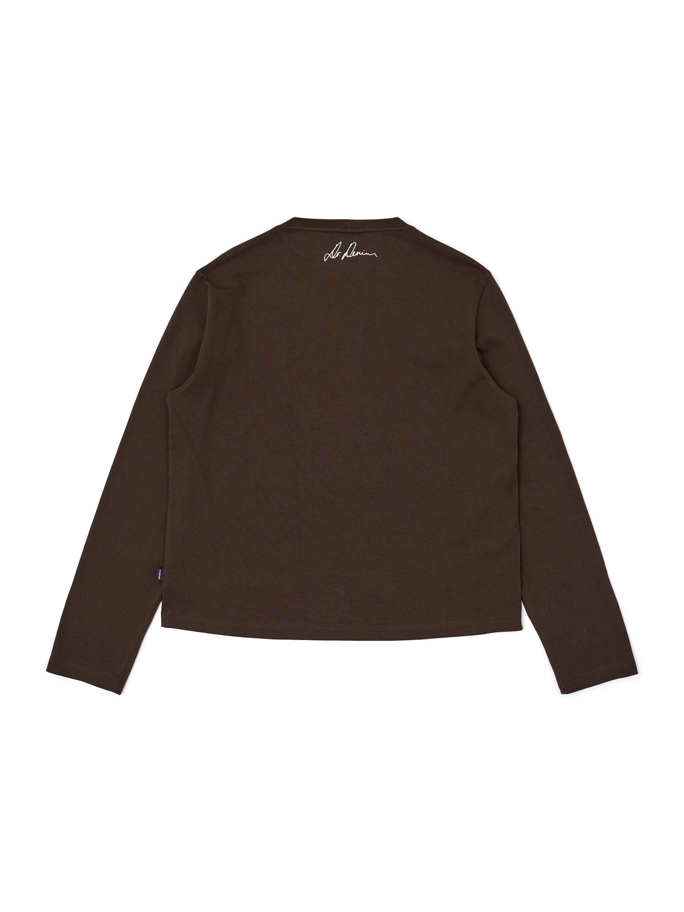 Dr. Denim Shirt 'Kath' in Bruin