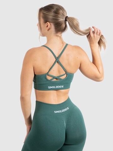 Smilodox Bustier Sport-BH ' Cetrina ' in Grün