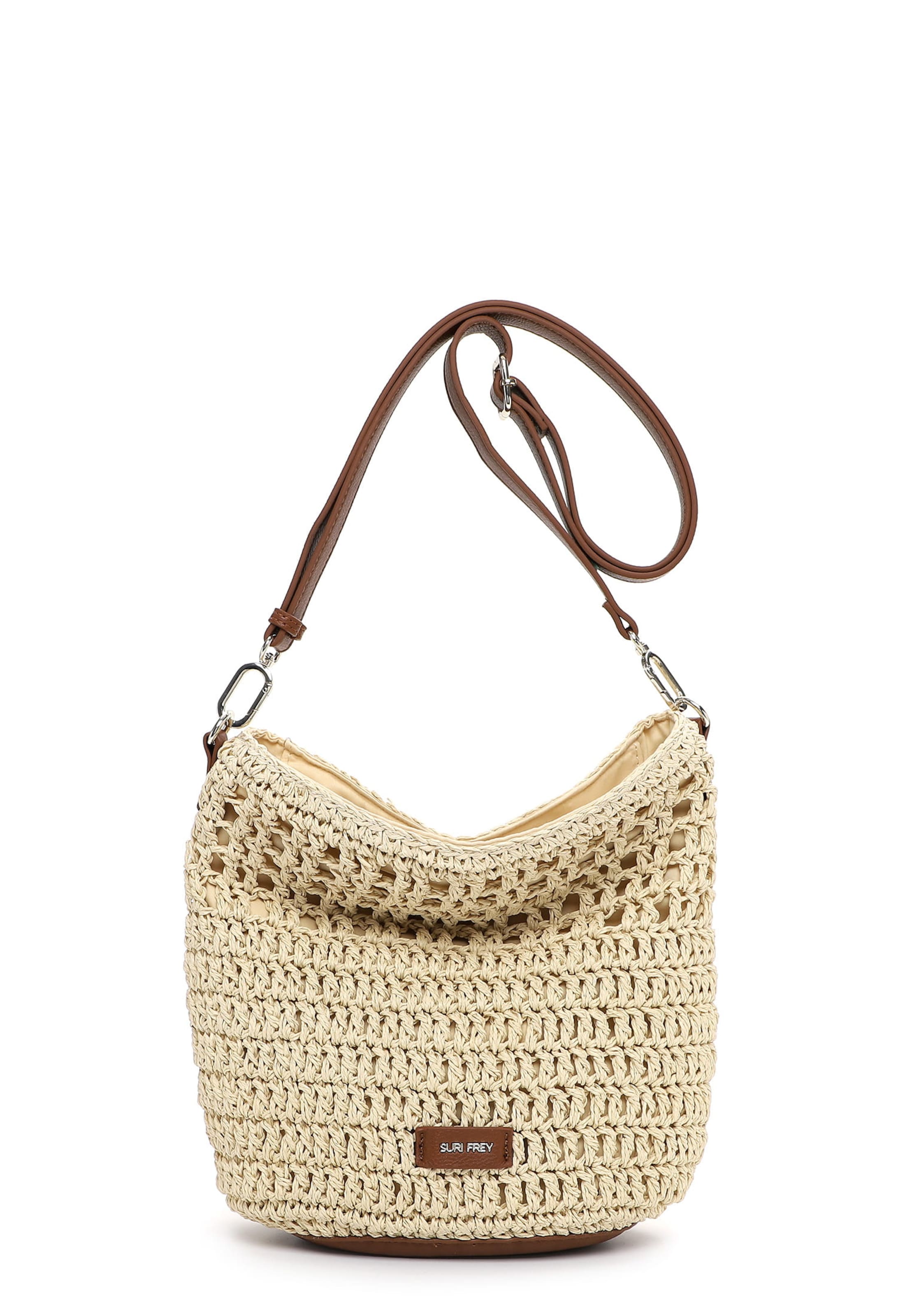 Suri Frey Skuldertaske ' SFY Marley ' i beige: forside
