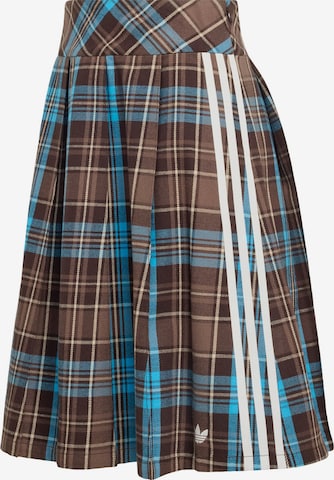 Jupe ADIDAS ORIGINALS en marron : devant