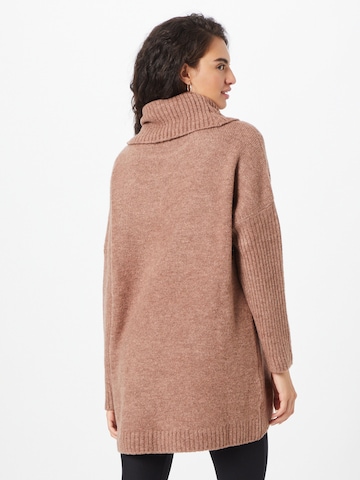 ABOUT YOU Oversized Sweater 'Franka' in Brown