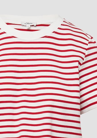 s.Oliver T-Shirt in Rot