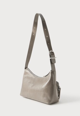 Desigual Schultertasche in Silber