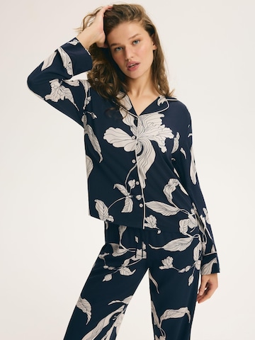 ESOTIQ Pyjama 'Pythia' in Blauw