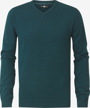 Petrol Industries Sweater 'Alton' in Green: front