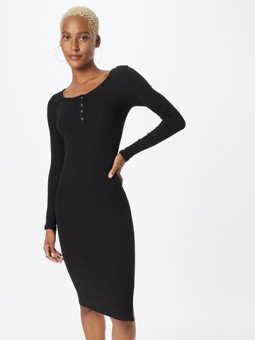 Robe 'KITTI' PIECES en noir : devant