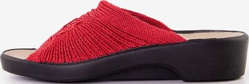 Arcopedico Slippers in Red