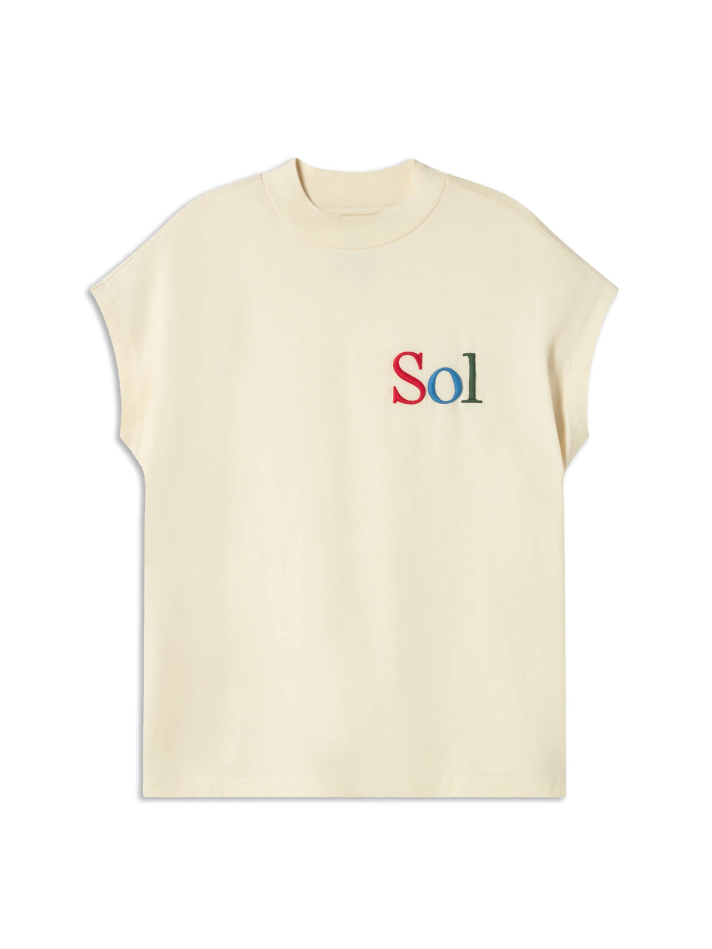 T-shirt 'Sol' Thinking MU en blanc : devant