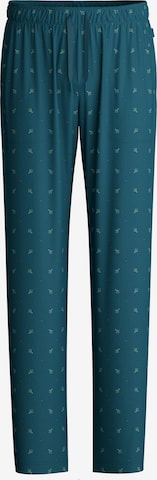 CALIDA Pajama Pants 'RMX Sleep Free' in Green: front