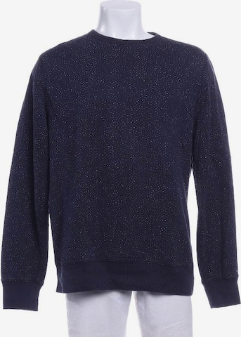 TOMMY HILFIGER Sweatshirt / Sweatjacke M in Blau: predná strana