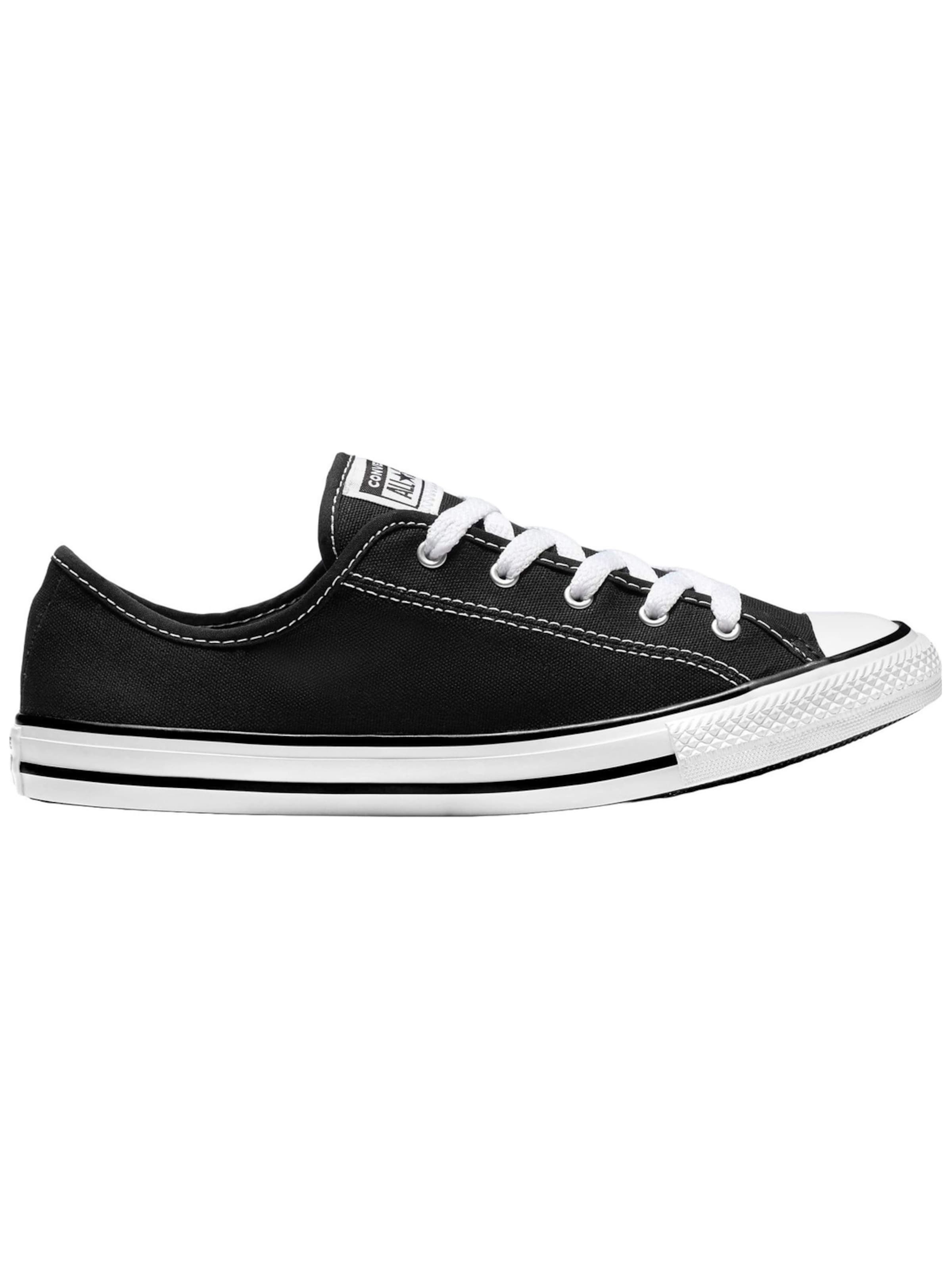 Sneaker bassa 'Converse Chuck Taylor All Star Dainty Canvas' di CONVERSE in nero: frontale
