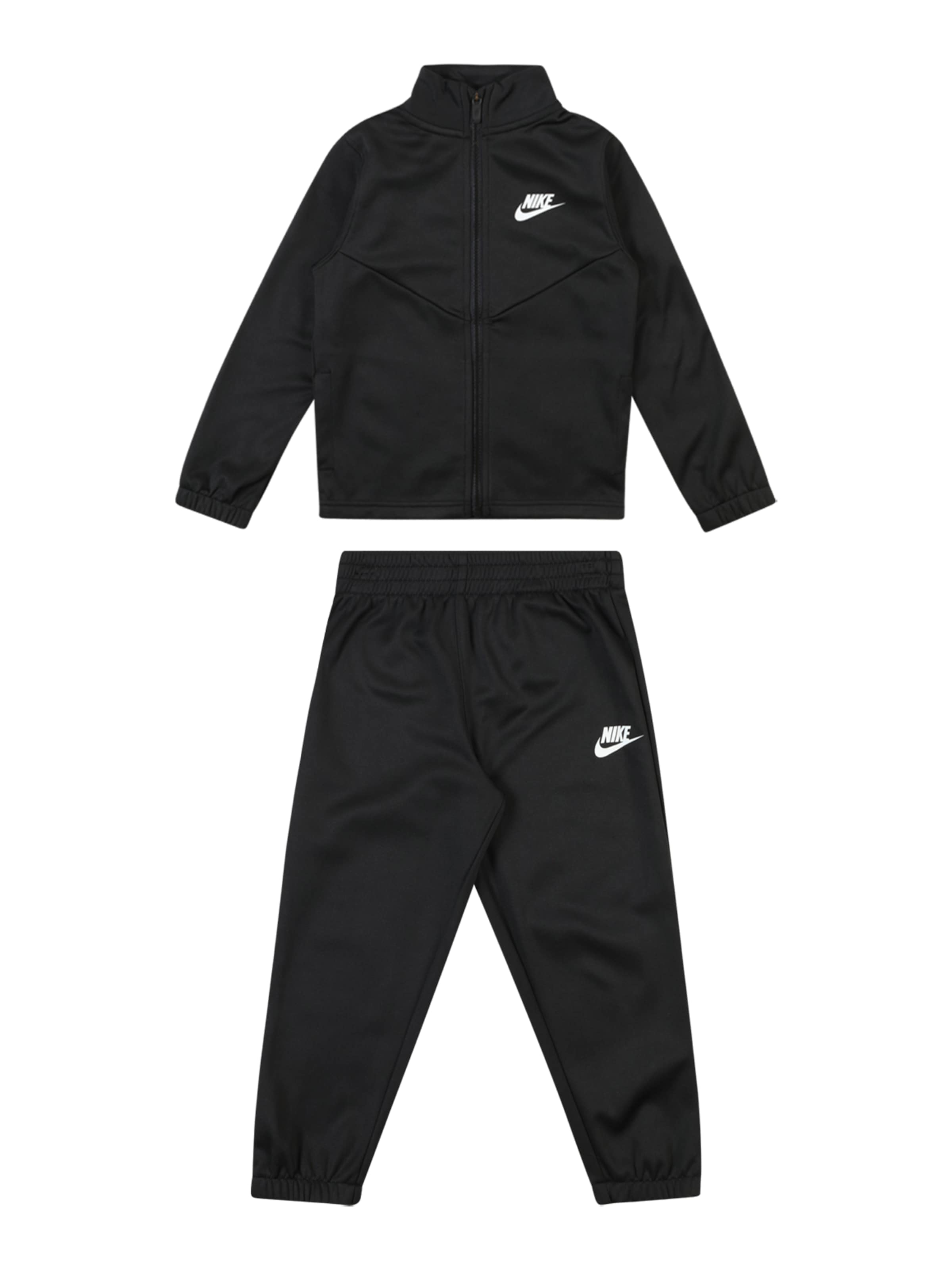 Nike Sportswear Облекло за бягане 'ESSENTIALS' в черно: отпред