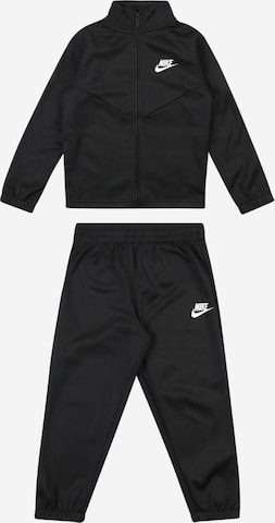 Nike Sportswear Φόρμα τρεξίματος σε μαύρο: μπροστά