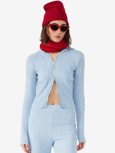 No Matter What Strickjacke in hellblau, Produktansicht