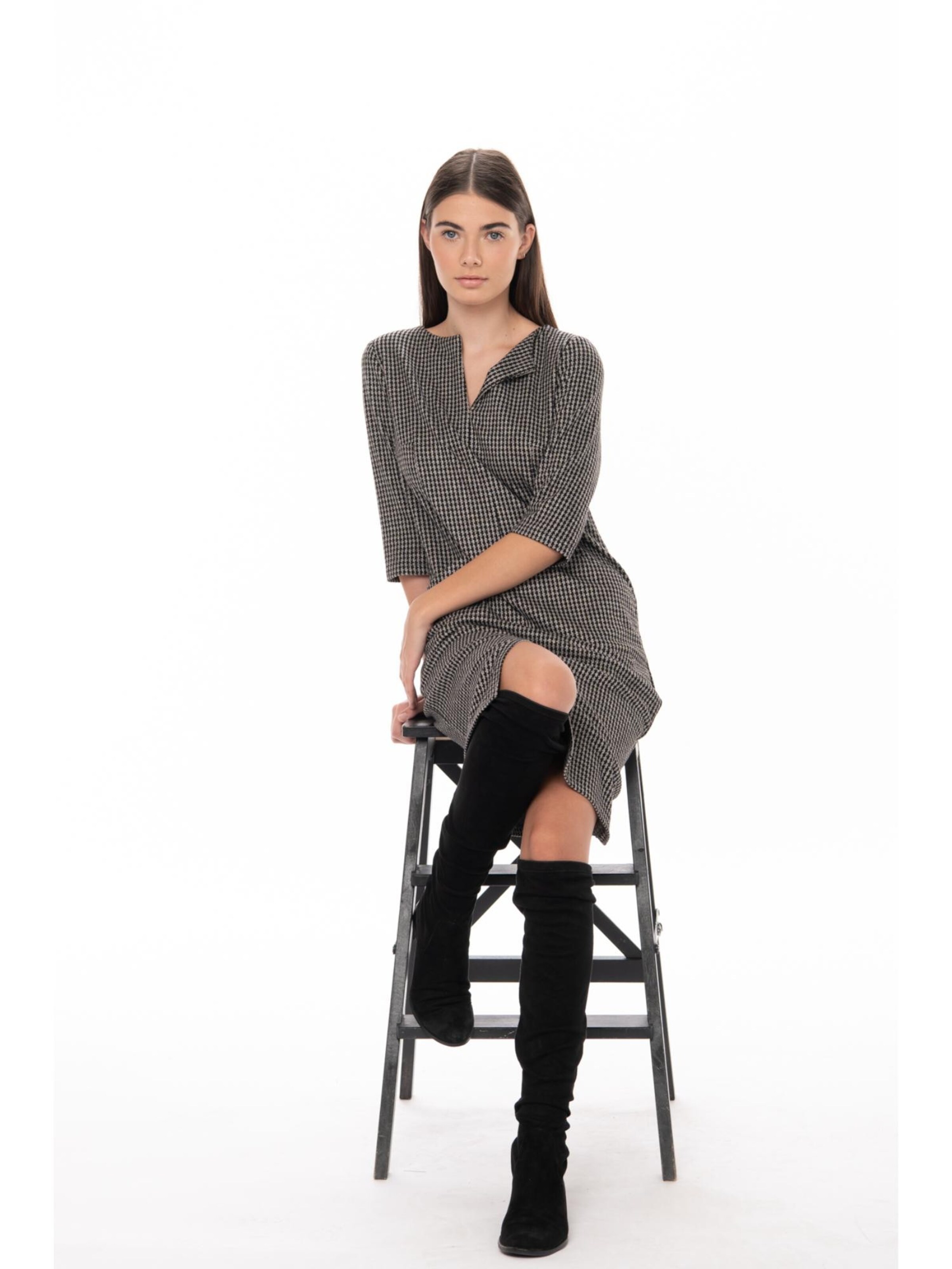 Couture de Marie - Vestido 'Ruby' en gris