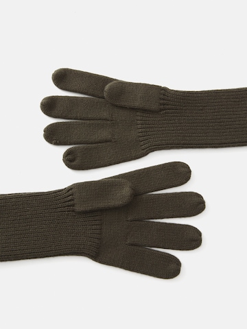 MSCH COPENHAGEN Γάντια με δάχτυλα σε πράσινο