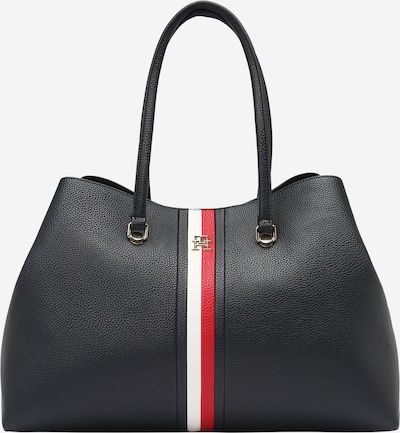 TOMMY HILFIGER Shopper in marine blue / Gold / Red / White, Item view