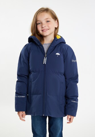 Schmuddelwedda Weatherproof jacket 'Kawai' in Blue: front