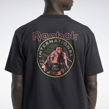 Reebok Shirt in Schwarz