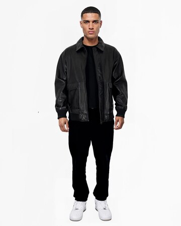 trueprodigy Lederjacke ' Ryder ' in Schwarz