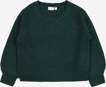 NAME IT Sweater 'VALEA' in Green: front